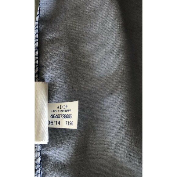 American Eagle Hi Rise Leggings  Women’s Size Medium Blue Geometric Print - Picture 9 of 9